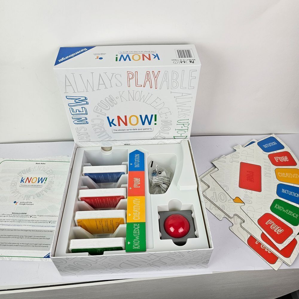 Ravensburger Know Quiz Board Game Party Trivia Ages 10+‎